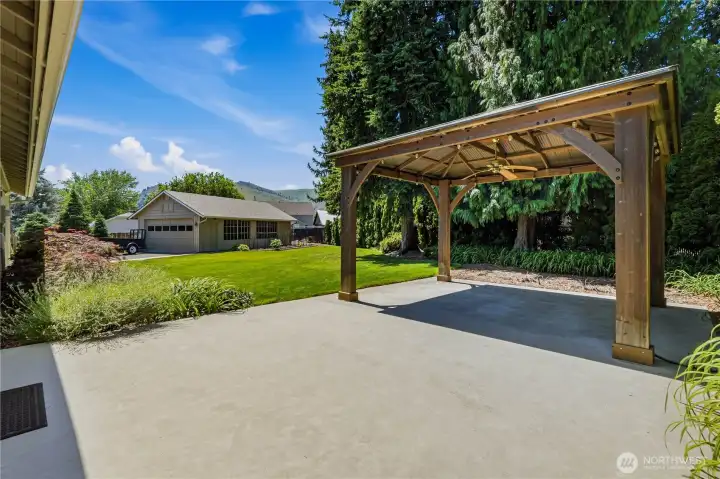 Back Yard and Shop