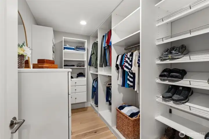 primary closet primary closet