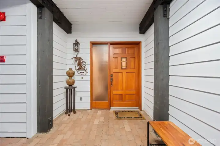 Exterior entry