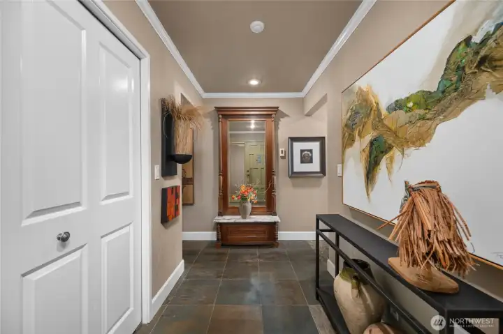 Interior entry