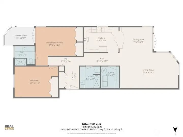 Floor plans with measurements