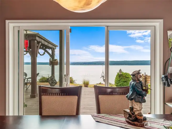View from dinning room