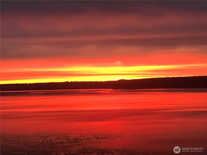 Early morning sunrise