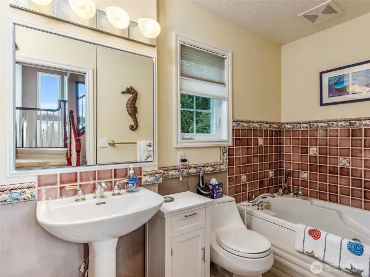 Main floor bathroom