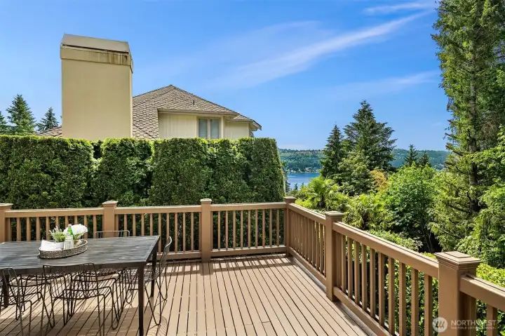 Lake Views from the deck