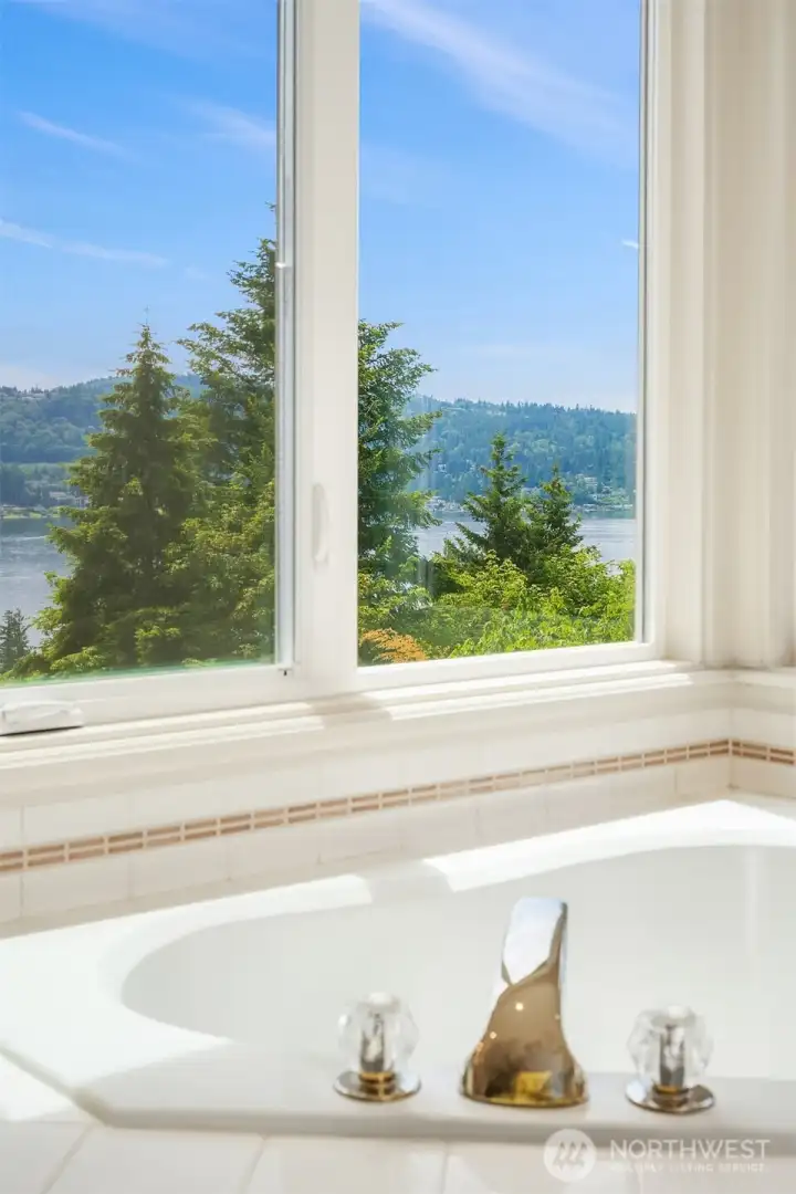 Lake views from the Primary Suite