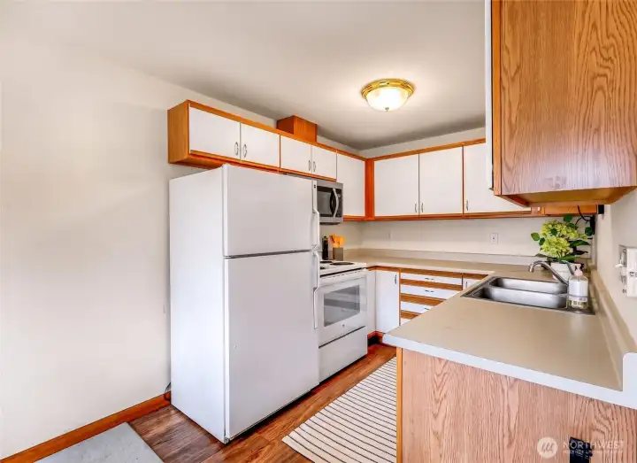Kitchen with all the necessities
