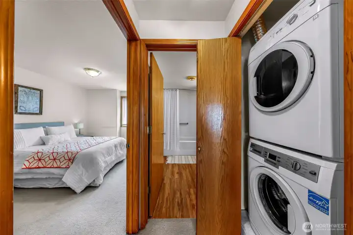 Washer and dryer in convienent location