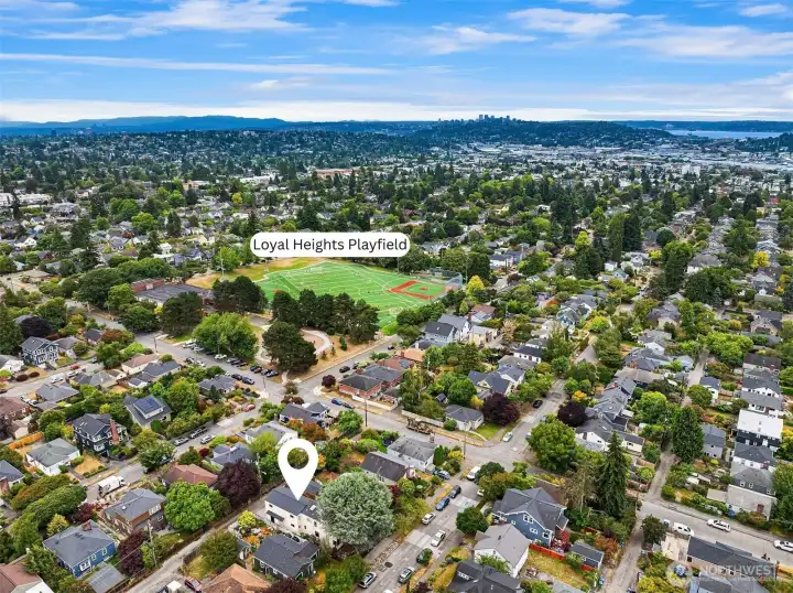 Prime location near Loyal Heights Playfield. Prime location near Loyal Heights Playfield.