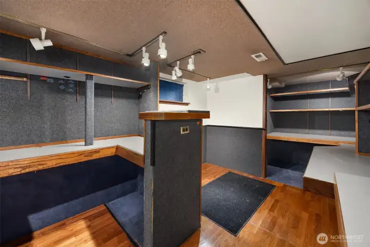 Previously used as a mixing sound room in the Basement. Previously used as a mixing sound room in the Basement.