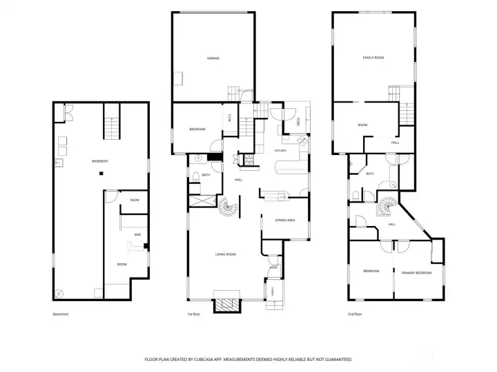 Floorplan of the home. Floorplan of the home.