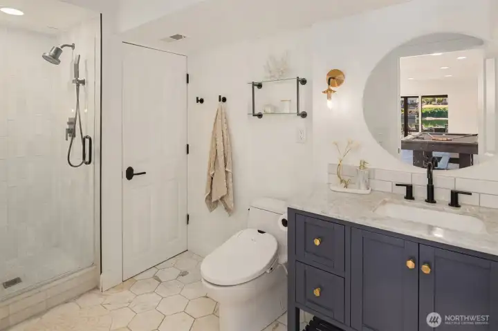 3/4 Bath downstairs 3/4 Bath downstairs