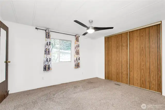 Primary Bedroom with large closet