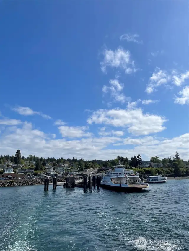 Anderson Island is a short ferry ride from Steilacoom