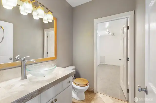 Downstairs Half Bath/Powder Room!