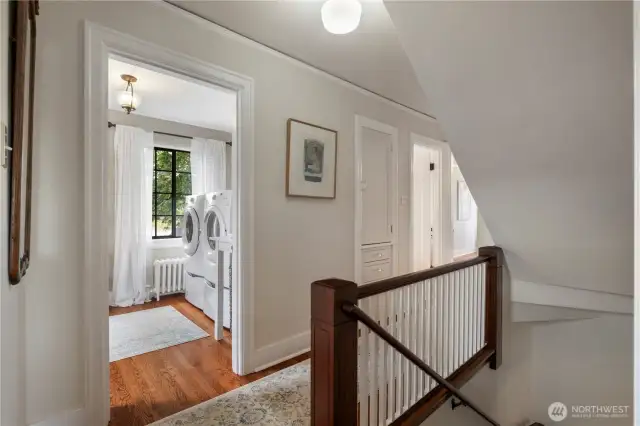 Second level hallway