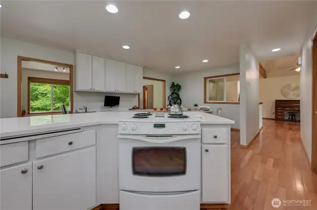 Tons of storage, and even a walk-in pantry