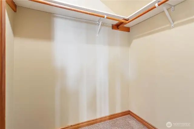 Walk in closet.