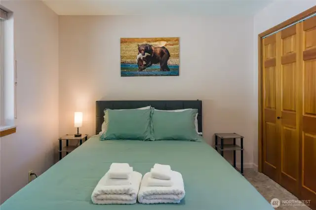 Second bedroom ready for your guests