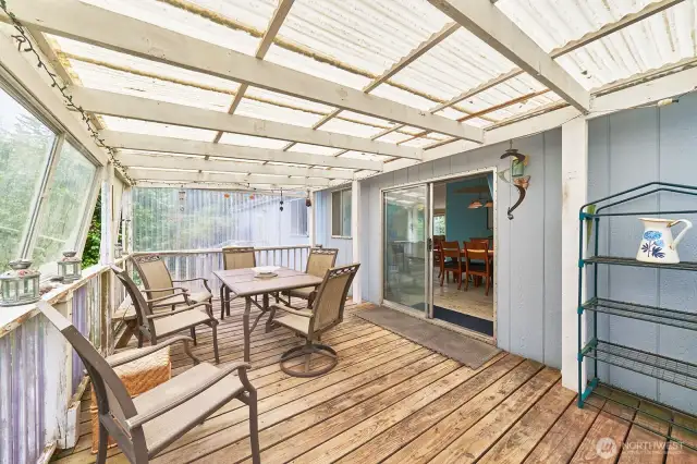 Grill, chill, or just enjoy the view—this deck has you covered!