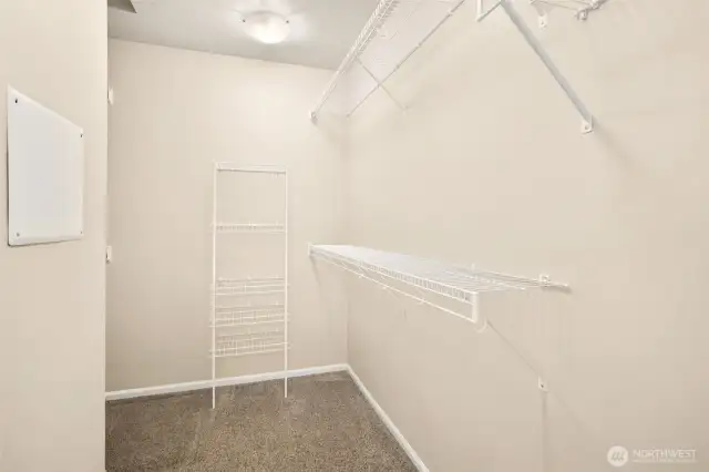 Primary Walk in Closet