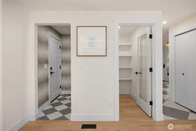 Reimaged Mud/Pantry Spaces