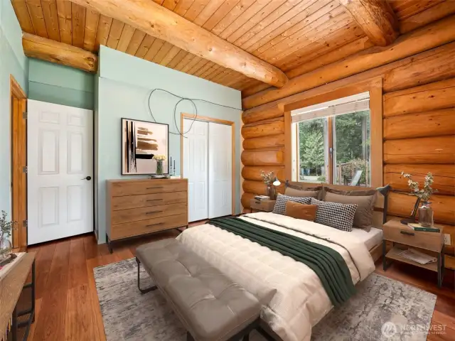 Downstairs Bedroom #2.
