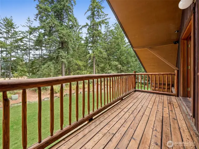 Private Deck off the Primary Bedroom.
