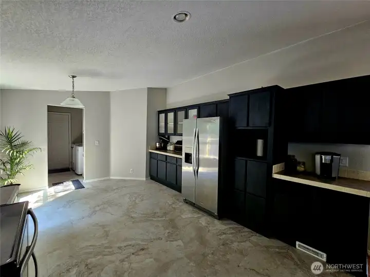 Huge kitchen with mud/utility room