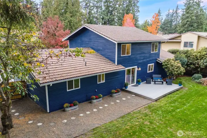 The home has been tastefully updated to modern tastes.