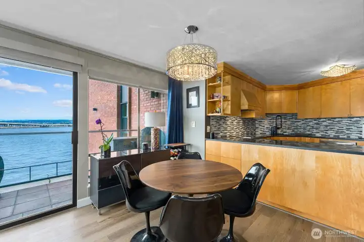 Northeast facing for lake and Cascade views