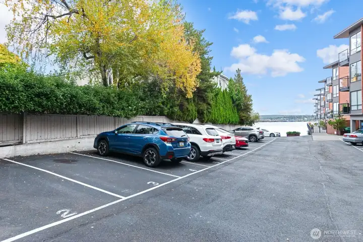 Dedicated gated parking #3