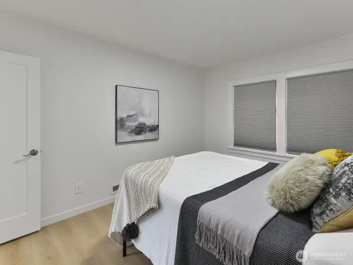 Main floor primary bedroom.