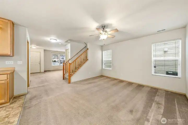 Family Room off the kitchen
