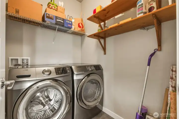 Laundry Upstairs