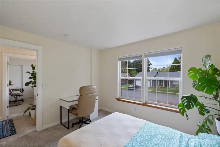 Bedroom #2 enjoys bright mornings for those early risers.