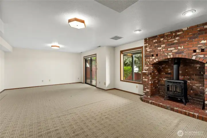 Daylight Basement Rec Room