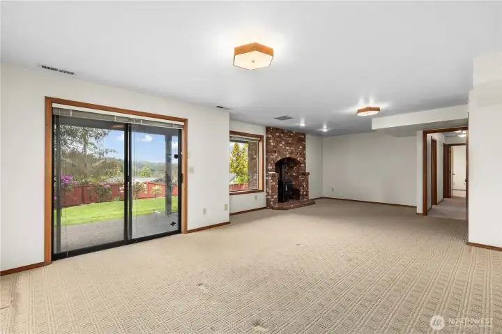 Reverse view of the Rec Room