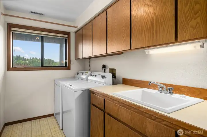 Spacious Laundry Room