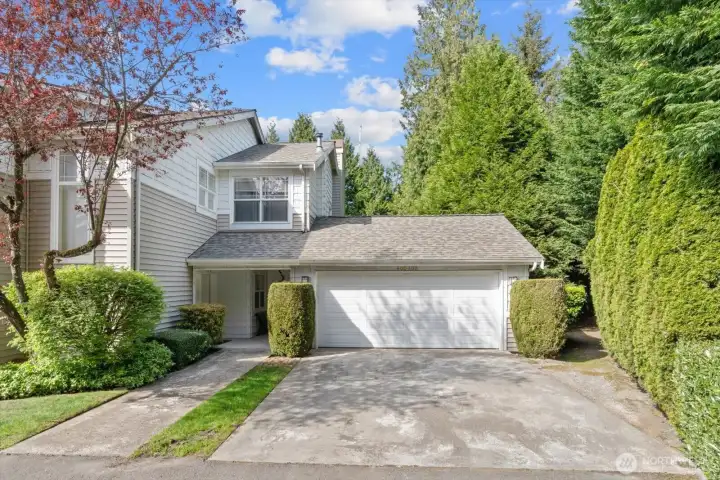 Front Entrance and Driveway