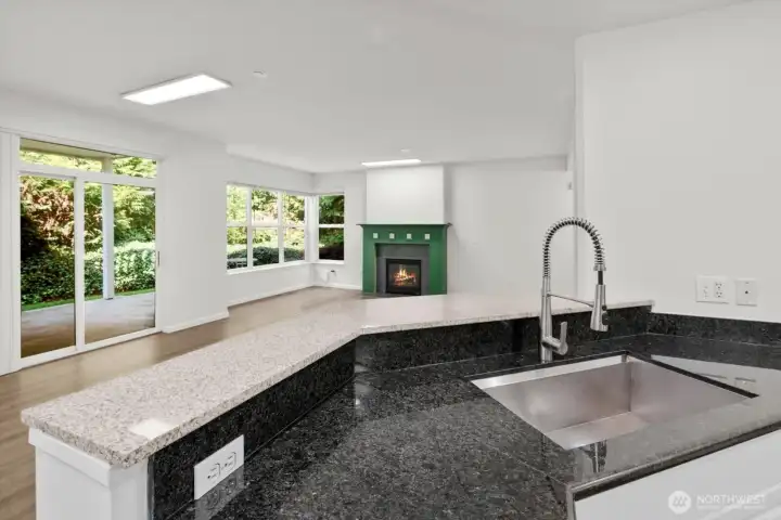 Kitchen open layout