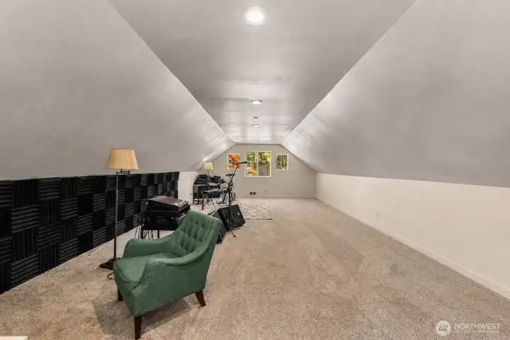 Finished room above shop