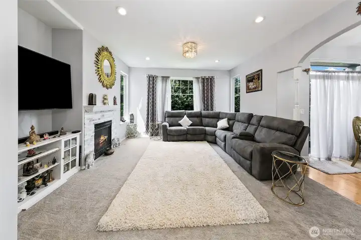 Light & bright living area!