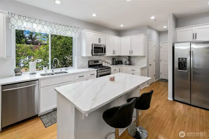 Completely updated kitchen!