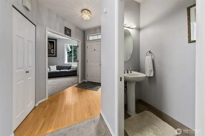 1/2 bath on main.