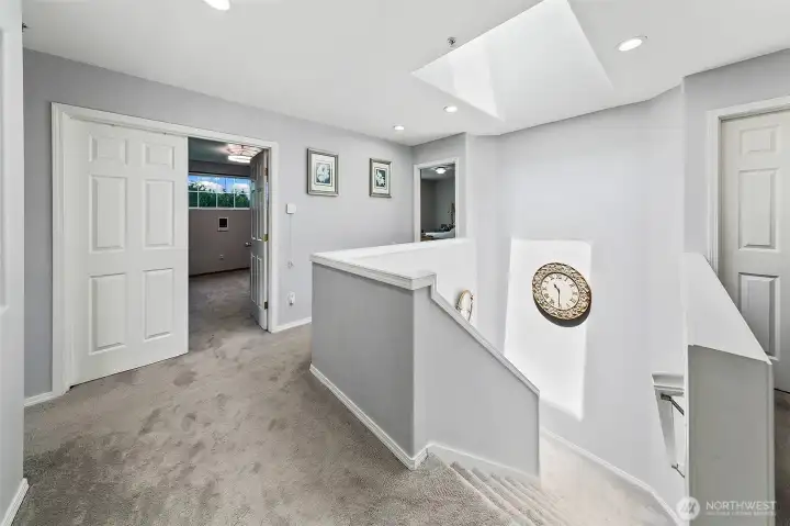 Skylights bring natural light!