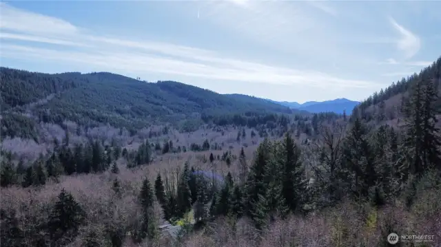 View from property, mountain range