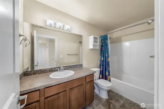 2nd bathroom on 2nd level.