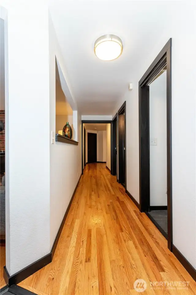 Hallway looking to front door