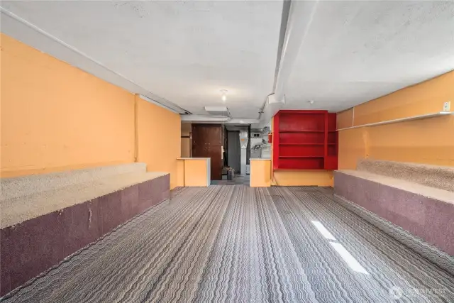 So much opportunity here. Or just a really, really big storage area.
